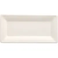 Papstar Assiette blanche 26 x 13 x 6,5 cm 50 pièces (50x)
