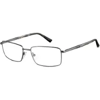 Pierre Cardin Lunettes de Vue P.C. 6817 58/18/145 Matt dark ruthenium striped black Metal frames MAN P.C. 6817