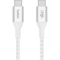 Belkin BOOST CHARGE 240W blanc Câble USB-C/USB-C, 2m CAB015bt2MWH