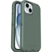Otterbox Defender mit MagSafe (Apple iPhone 13, Apple iPhone 14, Apple iPhone 15, Apple iPhone 16e, Apple iPhone 17e), Coque pour téléphone portable, Vert