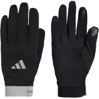 Adidas Gants de sport gris basalte / noir
