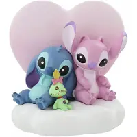 Enesco Disney Lilo & Stitch Lampe - Scène lumineuse Ange & Stitch