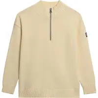 Superdry Pull-over blanc naturel