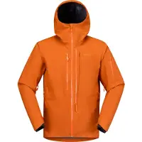 Norrøna - Veste de protection en GORE-TEX PRO - Lofoten Gore-Tex Pro Jacket M Gold Flame pour Homme - Taille L - Orange