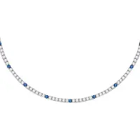 Morellato Collier En Argent 925/1000 Recyclé Et Zircon - Morellato - Saiw136 - Argenté - Femme - Collier