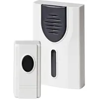 BASELINE Set complet pour Carillon sans fil 70700 75 m blanc, noir