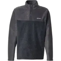 Columbia Steens Mountain Snap Ii Half Zip Fleece Gris M Homme