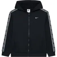 Nike Veste de survêtement 'CLUB+' noir / blanc