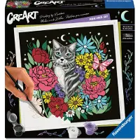 Ravensburger CreArt Adults Trend - Pixie Cold: Katze