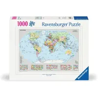 Ravensburger Jigsaw Puzzle State World Map, 1000pcs.