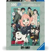 Ravensburger Puzzle Poster Spy x Family (500 elementów) - Technologia Softclick