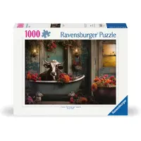 Ravensburger Legpuzzel La vache dans la baignoire, 1000st.