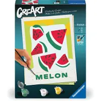 Ravensburger CreArt - Peinture par numéros 25516 - Melons - à partir de 12 ans pour les débutants
