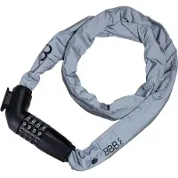 BBB Codelink Reflective Cable Lock Bleu 5 x 1000 mm