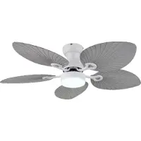 Globo Elise, Ventilateur, Blanc, Gris