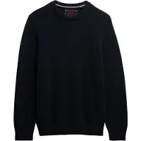Superdry Homme Pull en Coton Preppy Navy Taille: Xxl