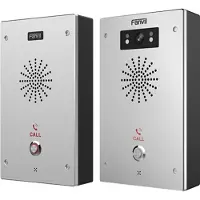Fanola Sip Ip65 Ik10 Video Intercom Argenté