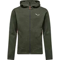 Salewa Puez Rocca Polarlite Hoodie Fleece Vert M Homme