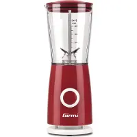 Girmi FR0302 blender Mélangeur de table 170 W Rouge, Transparent, Blanc
