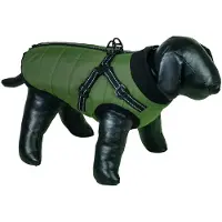 Nobby Manteau pour chien "BOMJA 2 en 1" vert olive 29 cm