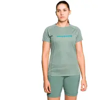 Trangoworld Demba Short Sleeve T-shirt Vert L Femme