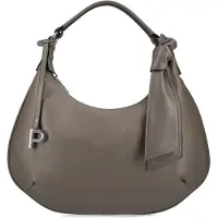 PICARD Cuir sac à épaule bandoulière sac à épaule Embrace Hobo Bag Gravel taupe
