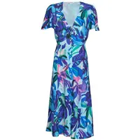 Derhy Robe PRUNE ROBE femmes - Bleu - EU M