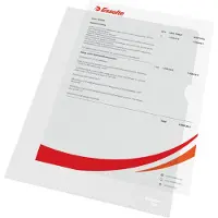 Esselte POCHETTE TRANSPARENTE A4 PVC 0,12 1P=100 (A4, 100x)