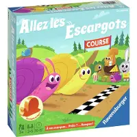 Ravensburger Jeu éducatif Allez les Escargot, +3 ans, noir, 2020