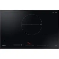 Samsung NZ84C6057KK Noir Intégré 80 cm Table de cuisson à induction 4 zone(s)