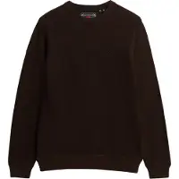 Superdry Pull-over brun foncé