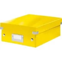 Leitz Boîte d'organisation Click & Store WOW petite jaune
