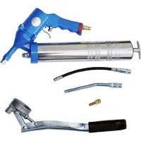 Güde Pistolet à graisse - GÜDE - 40053 - Pneumatique - 2-8 bar - Bleu