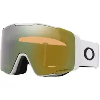 Oakley Line Miner Pro L Ski Goggles Blanc Prizm Sage Gold/CAT3 + Prizm Sapphire/CAT3