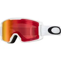 Oakley Line Miner Prizm Snow Junior Ski Goggles Blanc Prizm Snow Torch Iridium/CAT 3 Enfants