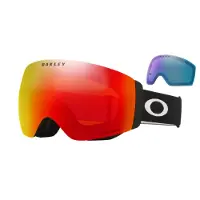 Oakley Flight Deck Pro M Ski Goggles Noir Prizm Torch & Prizm Iced/CAT3+CAT2