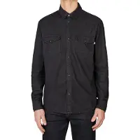Pepe Jeans Denim Regular Long Sleeve Shirt Noir M Homme