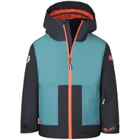 TROLLKIDS Rauland veste de ski imperméable pour enfants avec capuche bleu 116