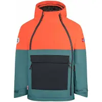 TROLLKIDS Eikedalen Jacket Orange,Bleu 152 cm Enfants