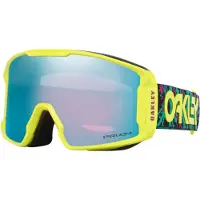 Oakley - Masque de ski - Line Miner M Jaxson Blue Prizm Sapphire en Silicone - Jaune