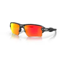 Oakley - Lunettes de soleil - Flak 2.0 XL Matte Black Camo Prizm Ruby - Noir