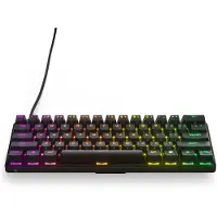 SteelSeries Apex Pro Mini clavier USB QWERTY Anglais américain Noir