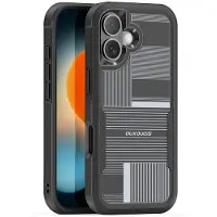 DUX Shld Series Robustes TPU und PC Hardcase 3m Fallsicher (Apple iPhone 17), Coque pour téléphone portable, Noir