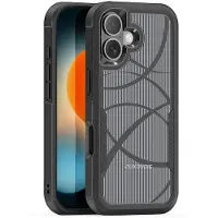 DUX Shld Series Robustes TPU und PC Hardcase 3m Fallsicher (Apple iPhone 17), Coque pour téléphone portable, Noir