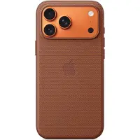 Apple Coque en tissage technique avec MagSafe Sienne pour iPhone 17 Pro Max