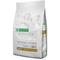 Nature's Protection White Dog Adult Small Breed Grain-free Lamb Dog Food 4kg Clair 4kg