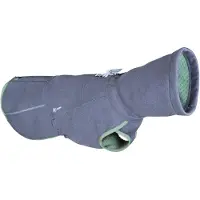 Hurtta Veste pour chien Razzle-Dazzle Midlayer, Couleur:gris foncé-vert clair, Taille:50