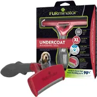 Furminator Xl Long Hair Dog Brush Rouge