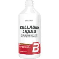 BiotechUSA Collagen Liquid complément alimentaire permettant de maintenir les articulations en bonne santé saveur Tropical Fruit 1000 ml