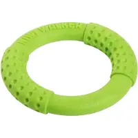 Kiwi Walker Jouet pour chien Anneau Vert, M, Ø 17 cm (Jouet à mâcher pour chiens)